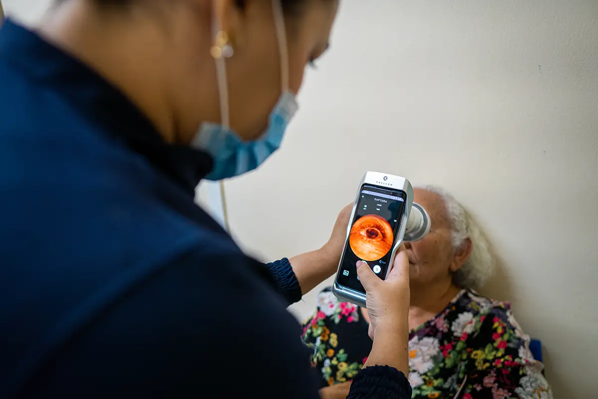 Prefeitura de Maracanaú realiza mutirão de retinografia em parceria com o Governo do Estado