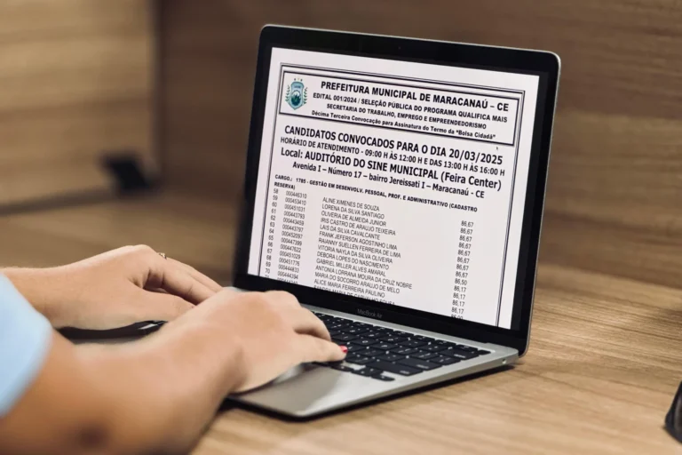 Programa “Qualifica Mais Maracanaú” Usa bolsas para burlar concurso público e exigir jornada de emprego.