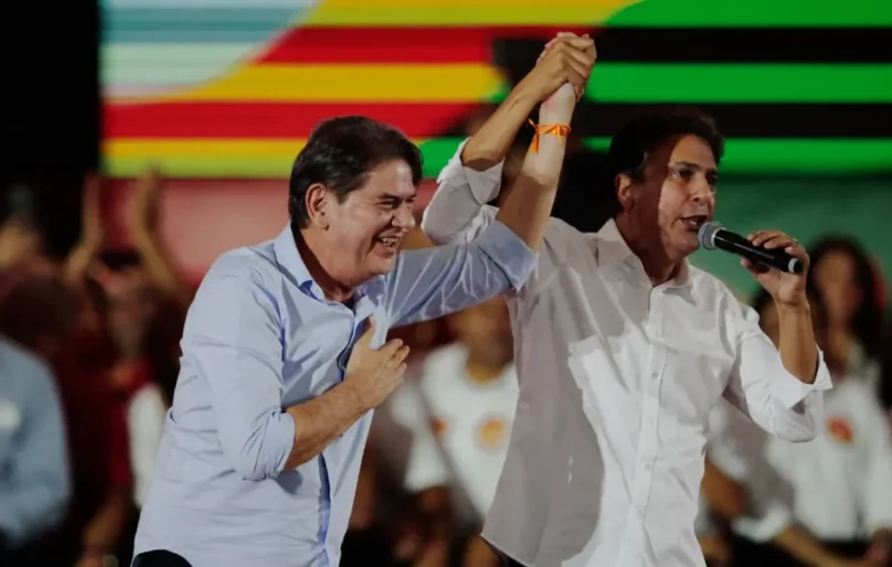 Em ato de Elmano, Camilo ressalta presença de Cid Gomes e diz que adversários são ‘time do ódio’