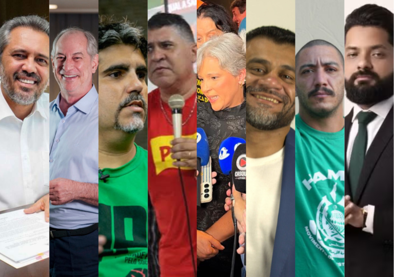 Campanha eleitoral inicia; conheça os oito candidatos ao governo do Ceará