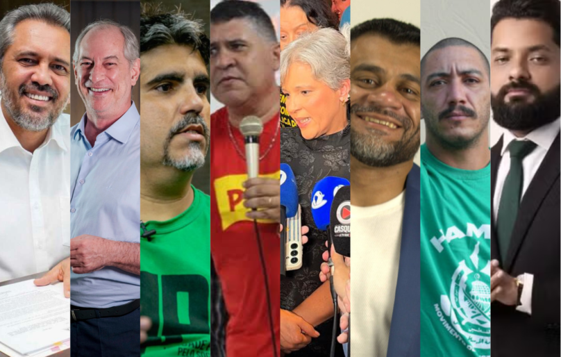 Campanha eleitoral inicia; conheça os oito candidatos ao governo do Ceará