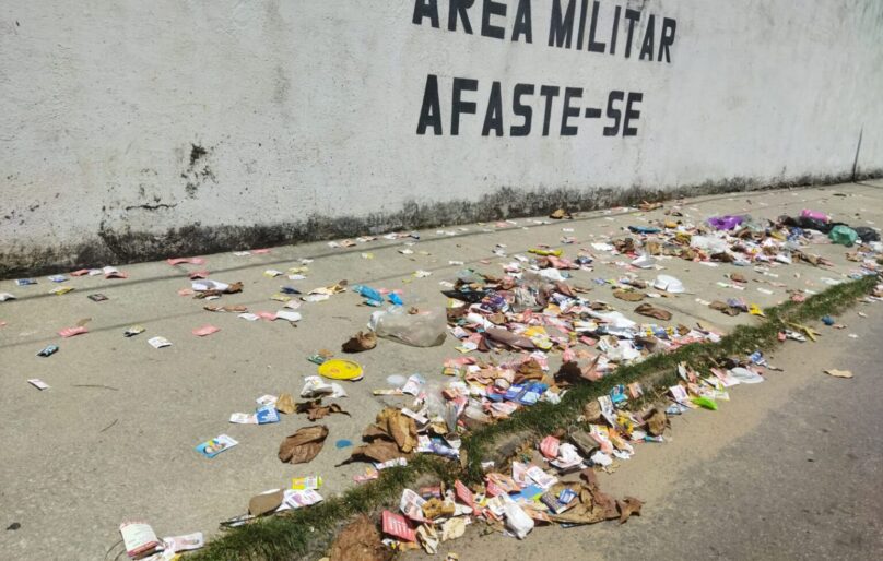 Ceará terá campanha para reciclar ‘santinhos’, faixas e outros materiais das eleições 2026