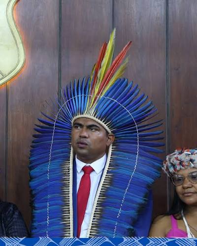 Weibe Tapeba oficializa candidatura a deputado federal pelo Ceará