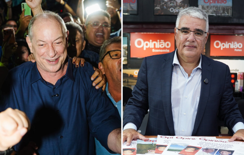 Ciro parabeniza Girão após indicação para vice de Zema: “Honroso convite”