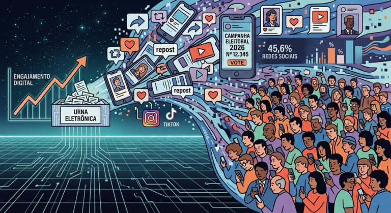 Redes sociais ganham peso na campanha e devem ser principal fonte de informação do elitor
