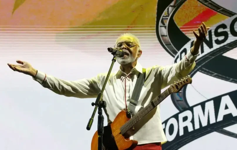 Gilberto Gil fará show no Réveillon de Fortaleza; Jorge e Mateus também estão confirmados