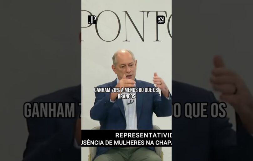 Ciro Gomes fala sobre presença feminina na chapa: ‘Elas têm que ser empoderadas para conquistar’