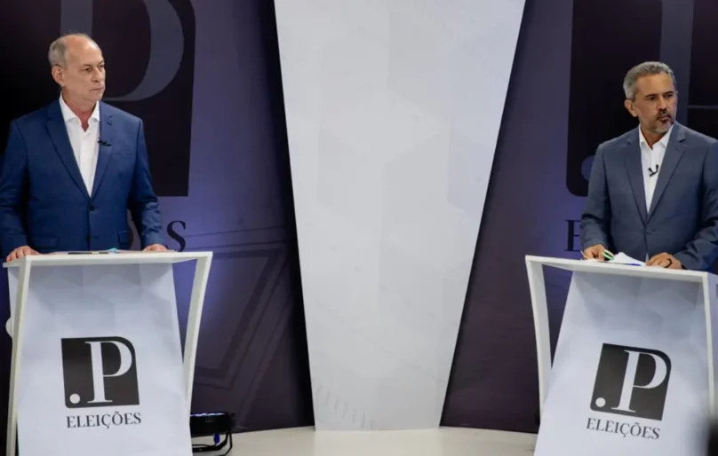 Ciro e Elmano travam embate por regionalização da Saúde e tratamento de câncer no debate