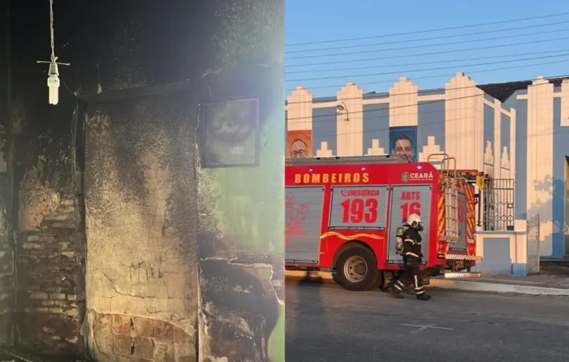 Comitê eleitoral é atingido por incêndio em Cariré; dois suspeitos são capturados