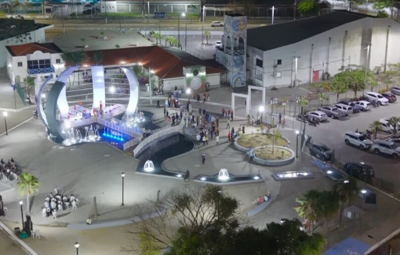 Maracanaú entrega nova Praça Durval Tomaz de Souza, em homenagem ao pai do vice-prefeito do Município