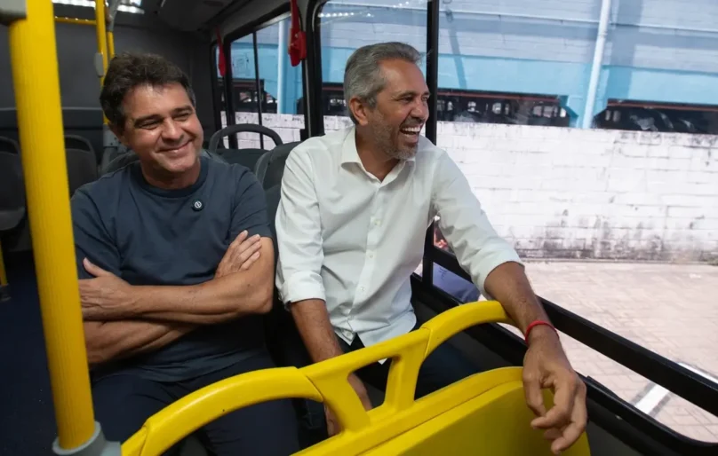 No fim da campanha, Elmano reforça parceria com Evandro em Fortaleza e proposta para o transporte