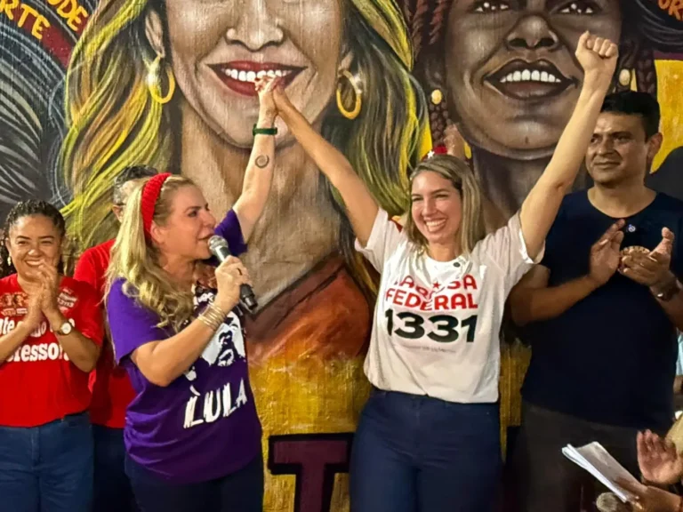 Larissa Gaspar fortalece parceria com Luizianne e mira espaço da esquerda em Brasília
