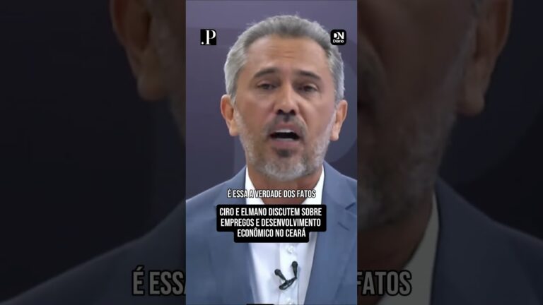 Elmano rebate Ciro sobre queda em empregos no CE e resgata índices do adversário: ‘Vamos comparar'