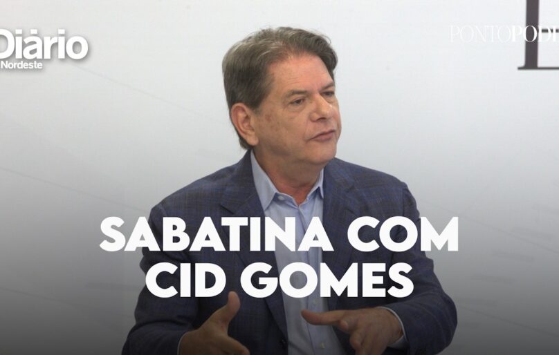 Cid Gomes é primeiro entrevistado na Sabatina PontoPoder; acompanhe ao vivo