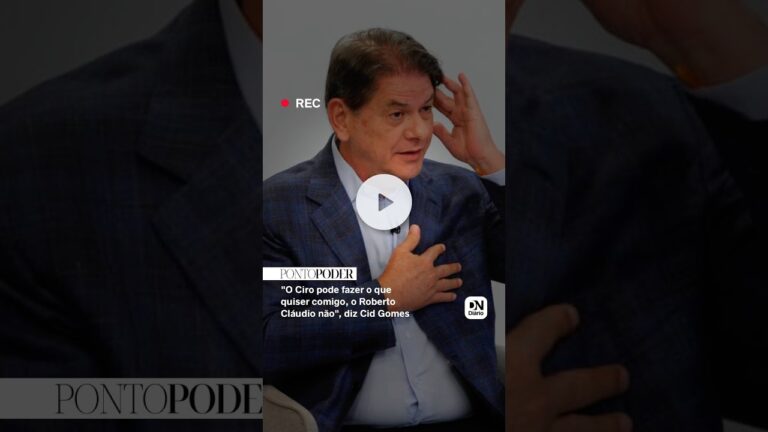 Cid afirma que Roberto Cláudio não deveria ter aceitado ser candidato em 2022: 'Em minha homenagem'