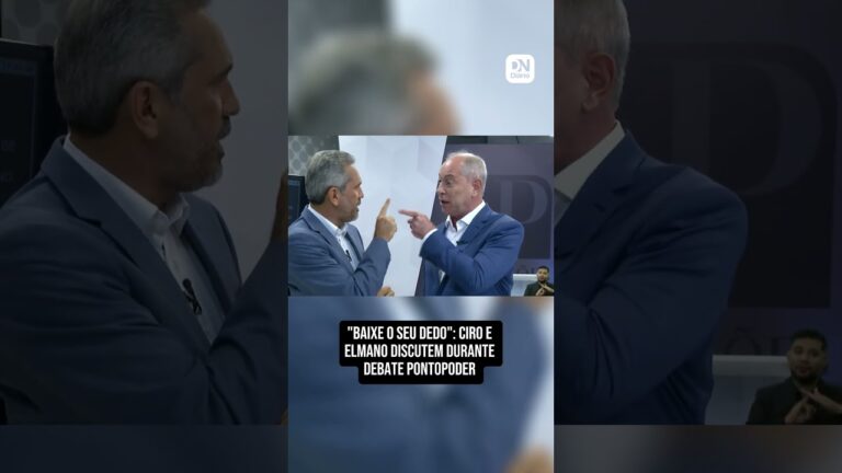 Ciro e Elmano ‘batem boca’ ao discutirem sobre investigações contra aliados: ‘Baixe seu dedo’