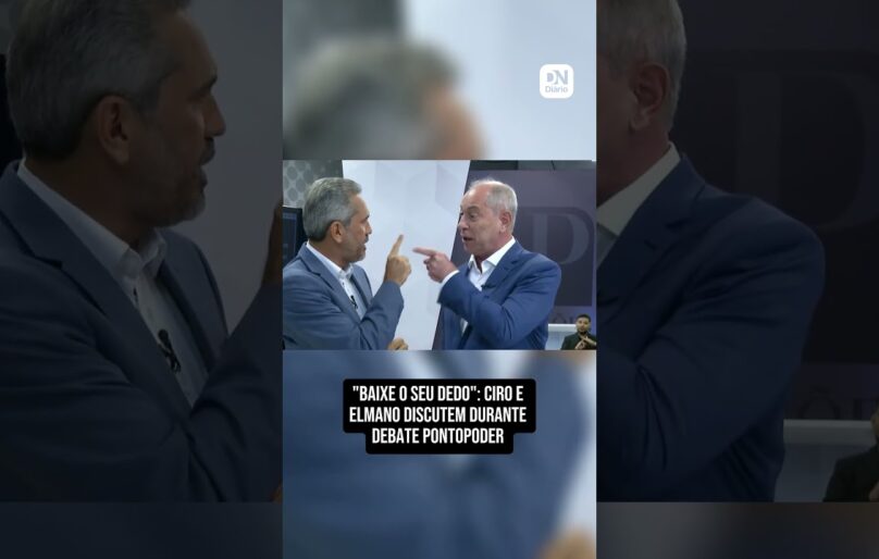 Ciro e Elmano ‘batem boca’ ao discutirem sobre investigações contra aliados: ‘Baixe seu dedo’