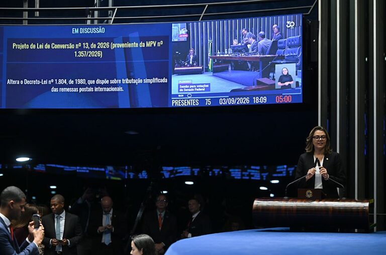 Senado aprova fim da ‘taxa das blusinhas’ para compras internacionais de até US$ 50