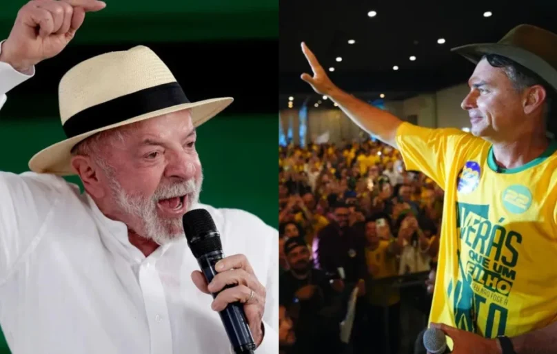Lula lidera em 23 países, mas Flávio tem mais votos no exterior
