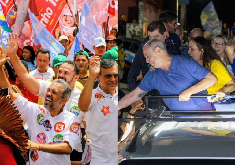 Ciro e Elmano apostam em grandes carreatas no interior nesta sexta-feira (2)