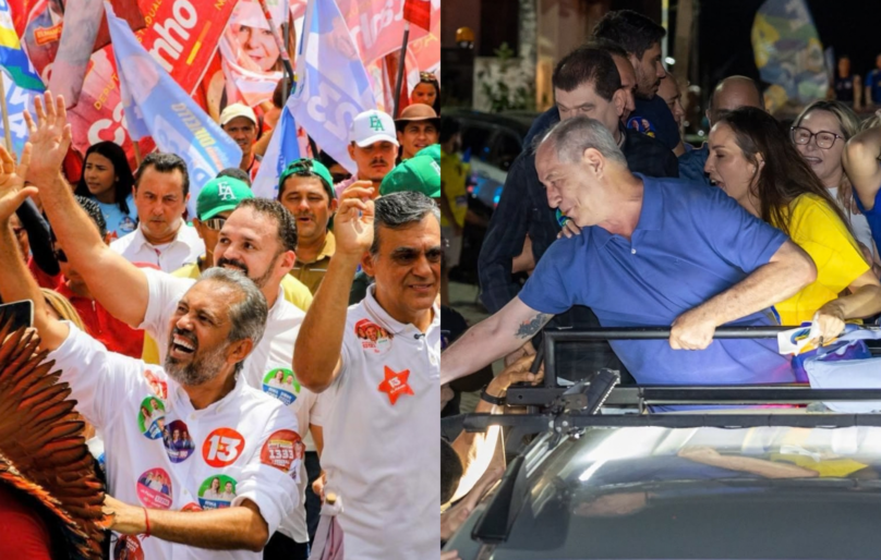 Ciro e Elmano apostam em grandes carreatas no interior nesta sexta-feira (2)