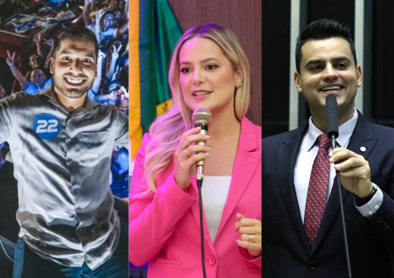André Fernandes, Tainah Marinho e Yury do Paredão são os mais votados para deputado federal no Ceará