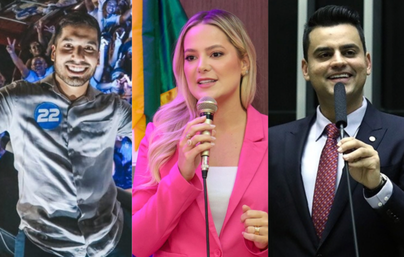 André Fernandes, Tainah Marinho e Yury do Paredão são os mais votados para deputado federal no Ceará
