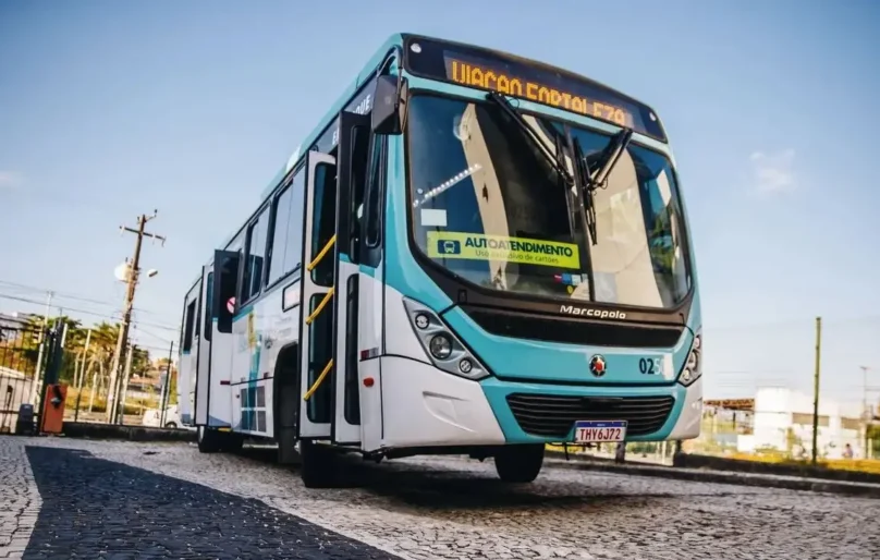 Ônibus terão passagem gratuita em Fortaleza no 1º turno das Eleições 2026