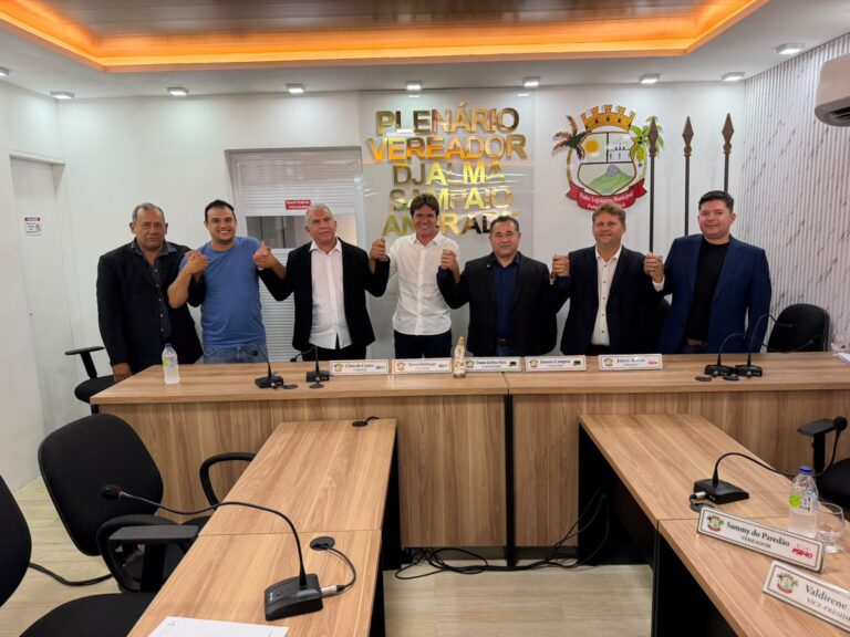 Oposição assume o comando da Câmara de Palmácia e mira 2028